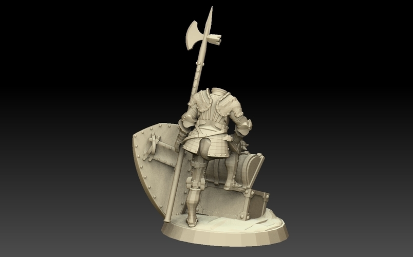 Knight of Gotland 3D Print 476482