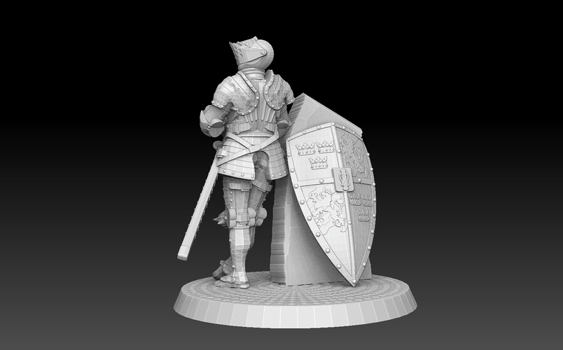 Knight of Sweden 3D Print 476489