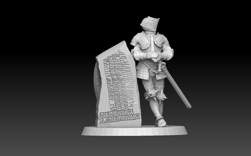 Knight of Sweden 3D Print 476490
