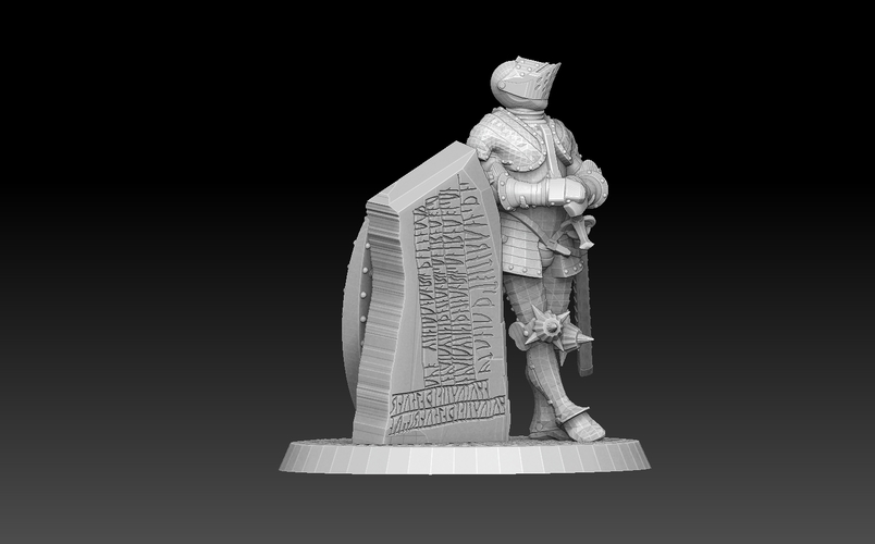 Knight of Sweden 3D Print 476491