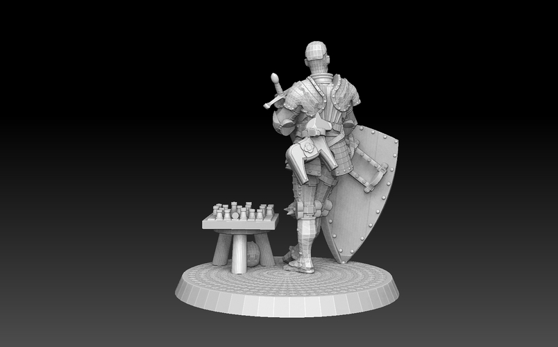 Knight of Sweden 3D Print 476493