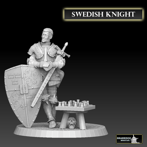 Knight of Sweden 3D Print 476495