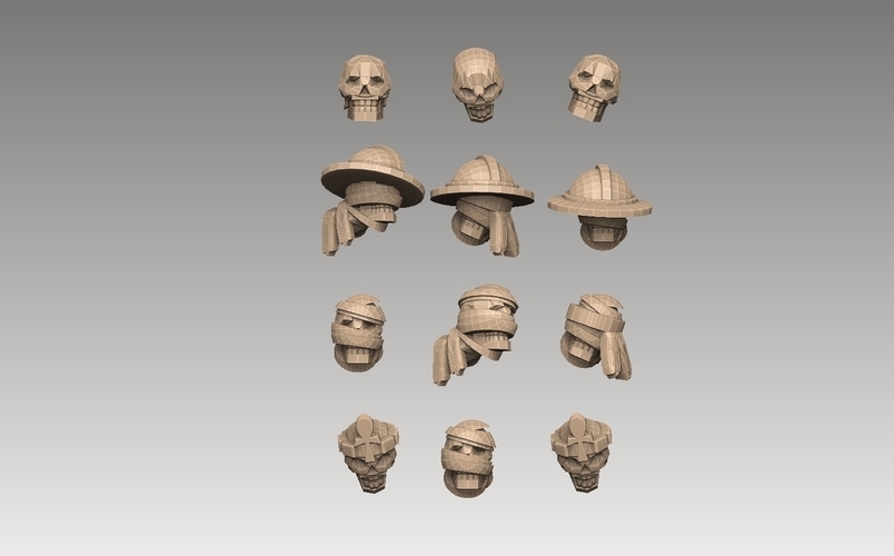 Mummy Pack 1 3D Print 476686