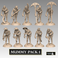 Small Mummy Pack 1 3D Printing 476700