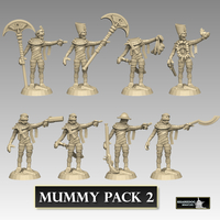 Small Mummy Pack 2 3D Printing 476723