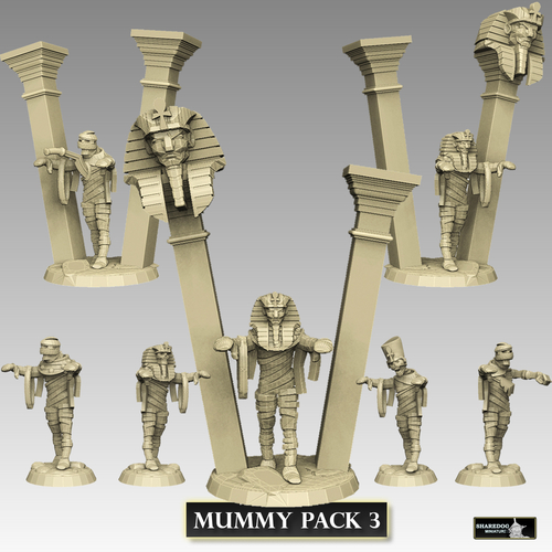 Mummy Pack 3 3D Print 476744