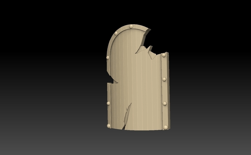 Egyptian Shield Pack 3D Print 476862