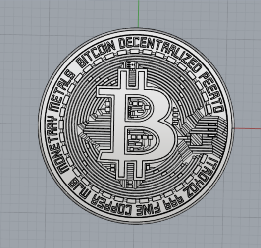 bitcoin 3D Print 476975