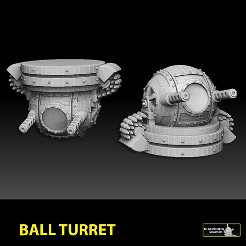 Ball Turret 3D Print 477031
