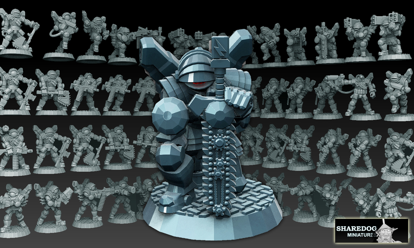 Astroknight Megapack 3D Print 477037