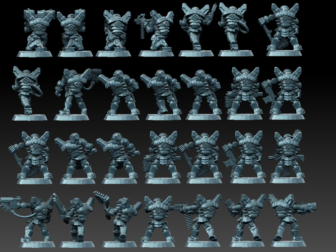 Astroknight Megapack 3D Print 477038