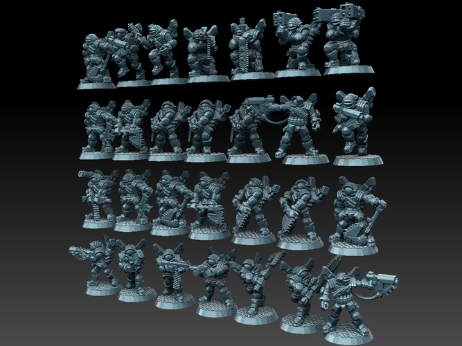 Astroknight Megapack 3D Print 477039