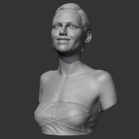kirsten dunst 3D print model - Thumbnail 3