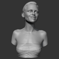 Small kirsten dunst 3D print model 3D Printing 477096