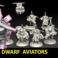 Small Space Dwarf Aviators 3D Printing 477147