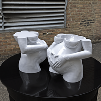 Small pregnant woman pots planters 3D Printing 477156