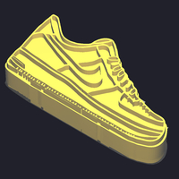 Small Nike Air Force 3D Printing 477364