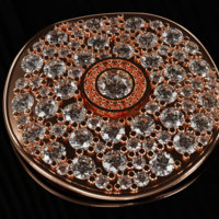 EARRING WITH GEMS 3D PRINT MODEL STL - Thumbnail 13