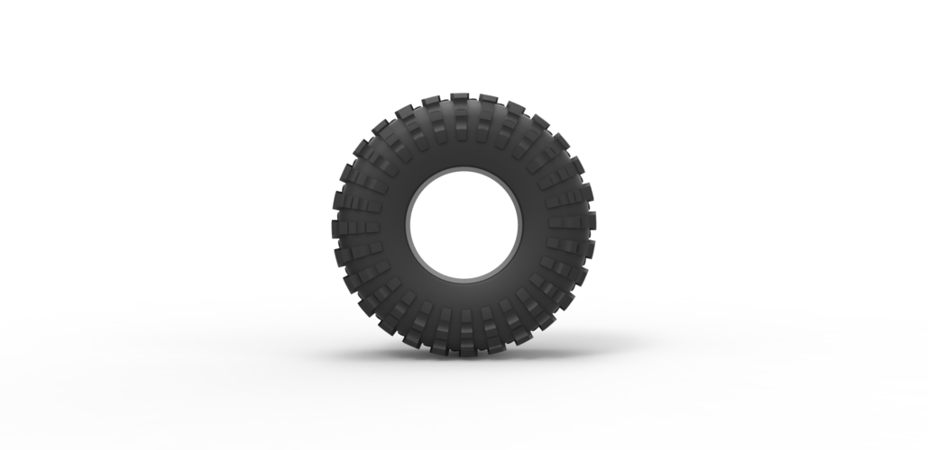 Diecast rock bouncer Super Swamper TSL SX modified tire 1:25 3D Print 477445