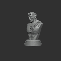 Small Hellboy's bust 3D Printing 477502