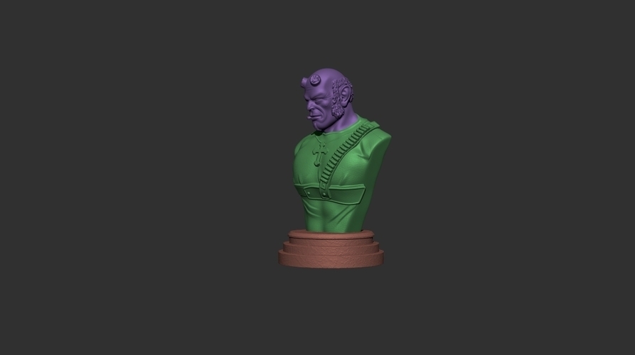 Hellboy's bust 3D Print 477505