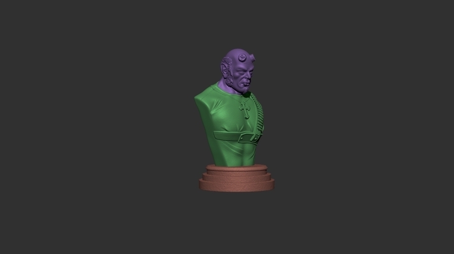 Hellboy's bust 3D Print 477506