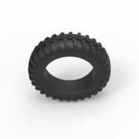Diecast military tire 5 Scale 1 to 10 - Thumbnail 6
