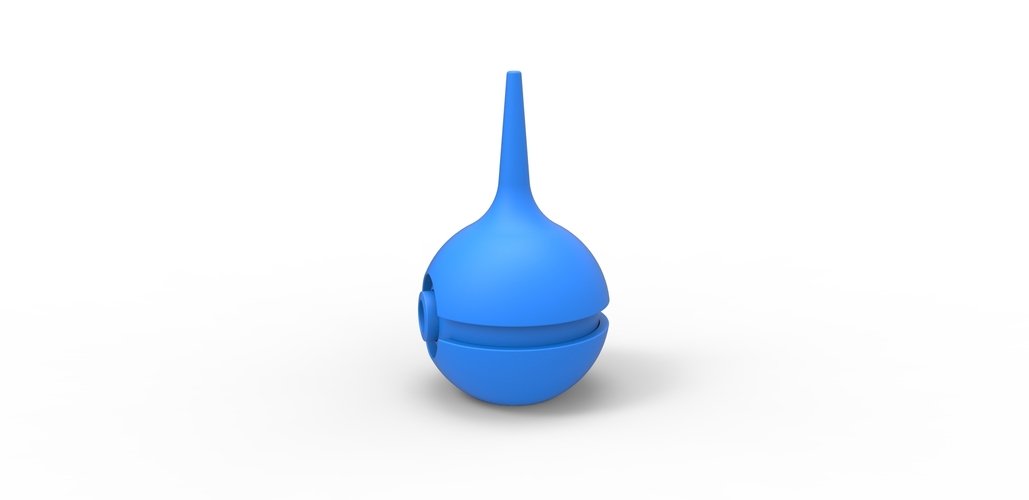 3D Printed Pokeball Enema bulb by CosplayItemsRock | Pinshape