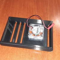 Socket case for Raspberry Pi 4 with fan - Thumbnail 4