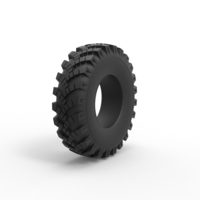 Diecast military Ural tire OI-25 Scale 1 to 25 - Thumbnail 2