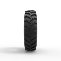 Diecast military Ural tire OI-25 Scale 1 to 25 - Thumbnail 4