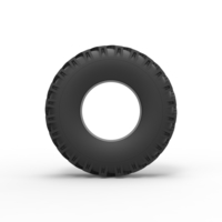 Diecast military Ural tire OI-25 Scale 1 to 25 - Thumbnail 5