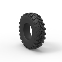 Diecast military Ural tire OI-25 Scale 1 to 25 - Thumbnail 8