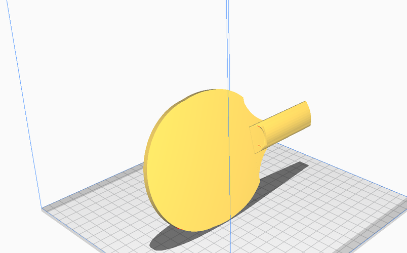 Ping pong paddle 3D Print 477675