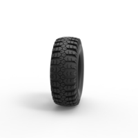 Diecast military Ural tire O-47A Scale 1 to 25 - Thumbnail 3