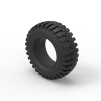 Diecast military Ural tire O-47A Scale 1 to 25 - Thumbnail 7