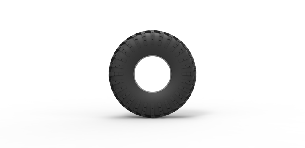 Diecast military tire I-159 Scale 1 to 25 3D Print 477754