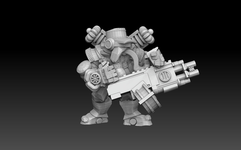 Astroknight Dwarves Heavy Squad 3D Print 477767