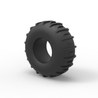 Diecast low pressure Forester 1370 tire Scale 1 to 25 - Thumbnail 7