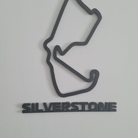 Small Formula 1 2022 Track Wall Art - Full Collection 3D Printing 477896