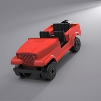 Small Jeep CJ7 3D Printing 477905