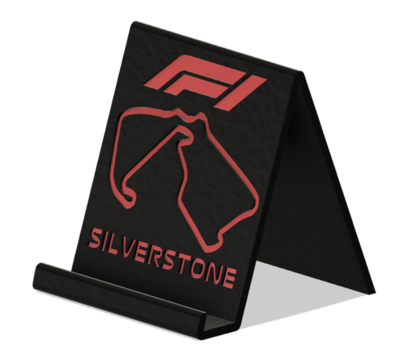 F1 Silverstone Phone Stand
