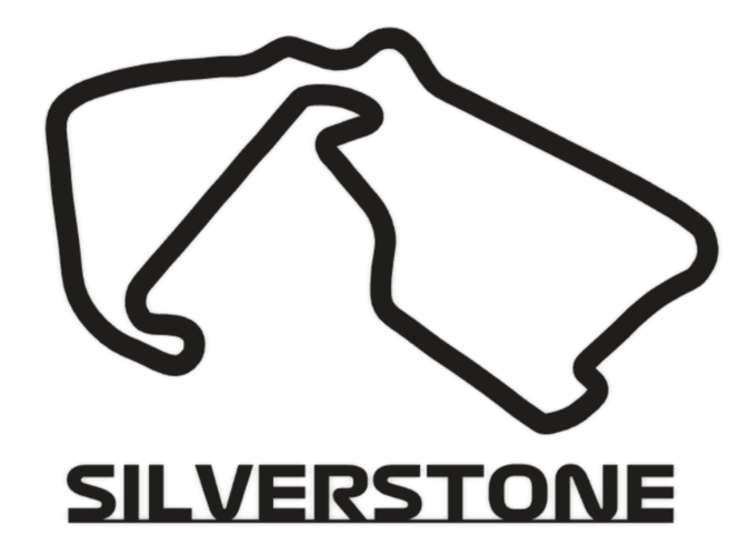 Formula 1 Silverstone Track Wall Art 3D Print 477914