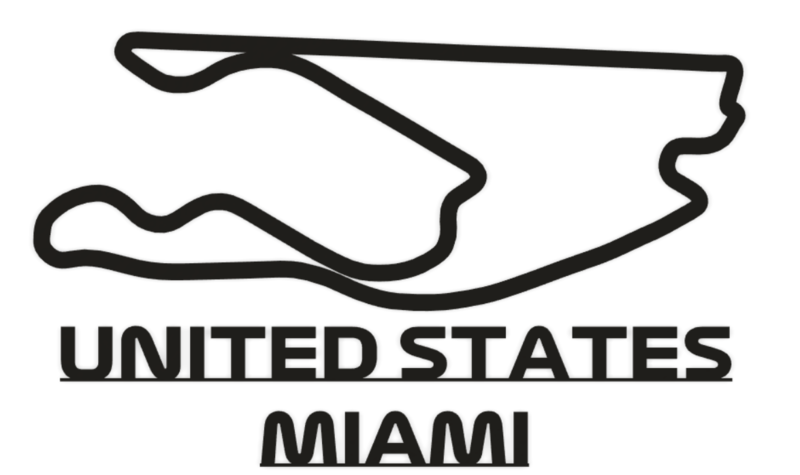 Formula 1 United States Miami Track Wall Art