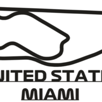 Small Formula 1 United States Miami Track Wall Art 3D Printing 477918