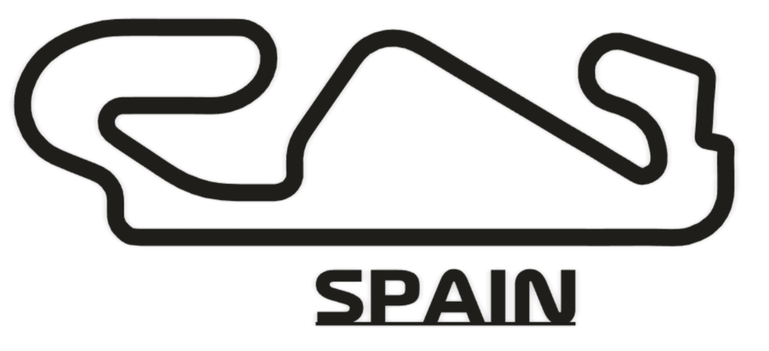 Formula 1 Spain Track Wall Art 3D Print 477919