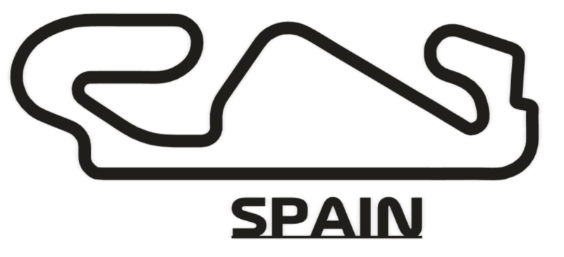 Formula 1 Spain Track Wall Art