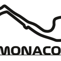 Small Formula 1 Monaco Track Wall Art 3D Printing 477921