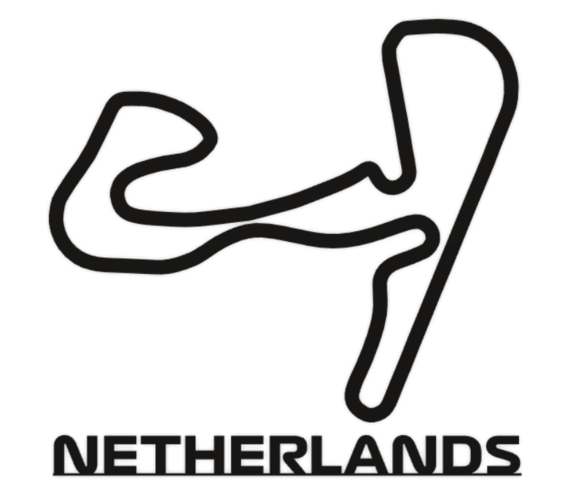 Formula 1 Netherlands Track Wall Art 3D Print 477927
