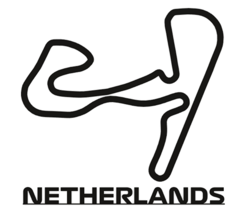 Formula 1 Netherlands Track Wall Art